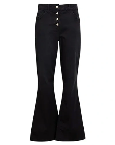 Liu •jo Woman Jeans Black Size 32 Cotton, Polyester, Elastane