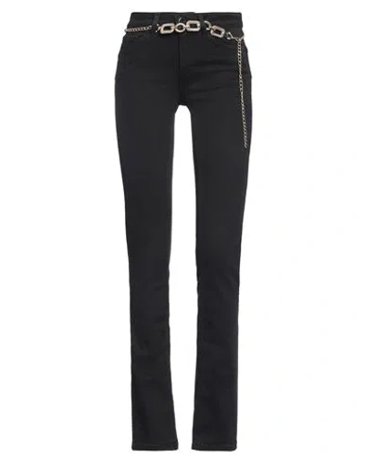 Liu •jo Woman Jeans Black Size 32w-34l Cotton, Modal, Elastomultiester, Elastane