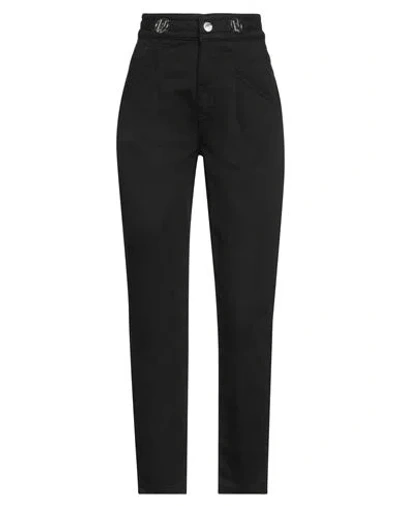 Liu •jo Woman Jeans Black Size Xs Cotton, Polyester, Elastane