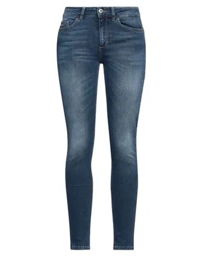 Liu •jo Woman Jeans Blue Size 30 Cotton, Elastane
