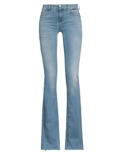 Liu •jo Woman Jeans Blue Size 25 Cotton, Elastane