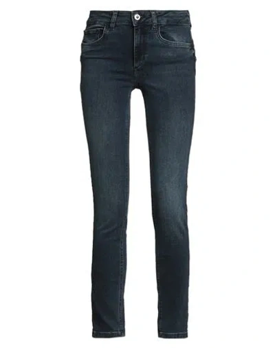 Liu •jo Woman Jeans Blue Size 26w-30l Cotton, Elastane