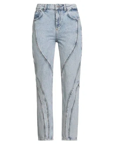 Liu •jo Woman Jeans Blue Size 27 Cotton, Lyocell