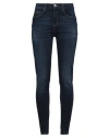 Liu •jo Woman Jeans Blue Size 27w-30l Cotton, Elastane In Blue