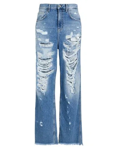 Liu •jo Woman Jeans Blue Size 28 Cotton