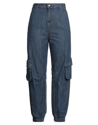 Liu •jo Woman Jeans Blue Size 28 Cotton