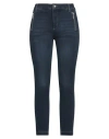 Liu •jo Woman Jeans Blue Size 28 Cotton, Modal, Polyester, Elastane In Blue