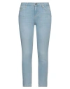 Liu •jo Woman Jeans Blue Size 28w-28l Cotton, Polyester, Elastane