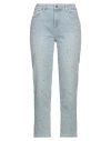 Liu •jo Woman Jeans Blue Size 28w-28l Cotton, Polyester, Elastane In Blue
