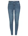 Liu •jo Woman Jeans Blue Size 29w-30l Lyocell, Cotton, Elastomultiester, Elastane In Blue
