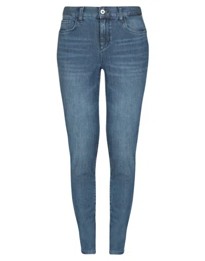 Liu •jo Woman Jeans Blue Size 29w-30l Lyocell, Cotton, Elastomultiester, Elastane