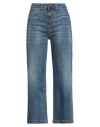Liu •jo Woman Jeans Blue Size 29 Cotton, Elastane In Blue