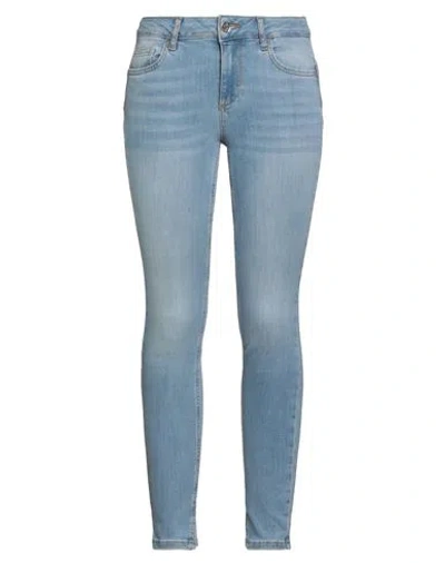 Liu •jo Woman Jeans Blue Size 29 Cotton, Elastane