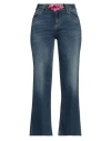 Liu •jo Woman Jeans Blue Size 29 Cotton, Elastane, Polyester In Blue