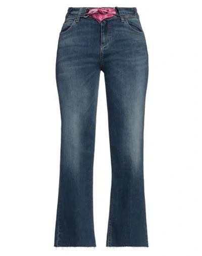 Liu •jo Woman Jeans Blue Size 29 Cotton, Elastane, Polyester