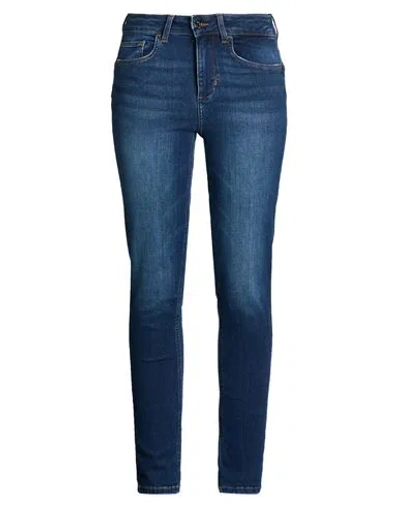 Liu •jo Woman Jeans Blue Size 29w-30l Cotton, Elastomultiester, Elastane
