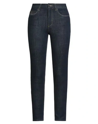 Liu •jo Woman Jeans Blue Size 29w-30l Cotton, Polyester, Elastane