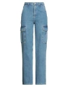 Liu •jo Woman Jeans Blue Size 30 Cotton