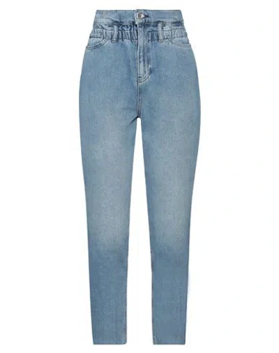 Liu •jo Woman Jeans Blue Size 30 Cotton