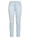 Liu •jo Woman Jeans Blue Size 30w-30l Cotton, Elastane In Blue