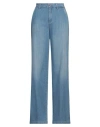 Liu •jo Woman Jeans Blue Size 30 Cotton In Blue