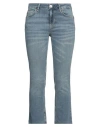 Liu •jo Woman Jeans Blue Size 31 Cotton, Elastane In Blue