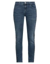 Liu •jo Woman Jeans Blue Size 31 Cotton, Elastane In Blue