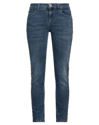 Liu •jo Woman Jeans Blue Size 31 Cotton, Elastane