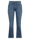 Liu •jo Woman Jeans Blue Size 32 Cotton, Elastane
