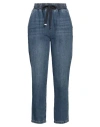 Liu •jo Woman Jeans Blue Size 25 Cotton, Lyocell In Blue