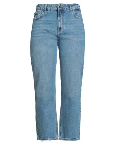 Liu •jo Woman Jeans Blue Size 32w-28l Cotton