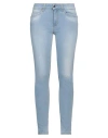 Liu •jo Woman Jeans Blue Size 30w-30l Cotton, Elastane In Blue