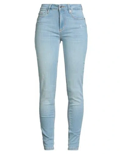 Liu •jo Woman Jeans Blue Size 32w-30l Cotton, Polyester, Elastane