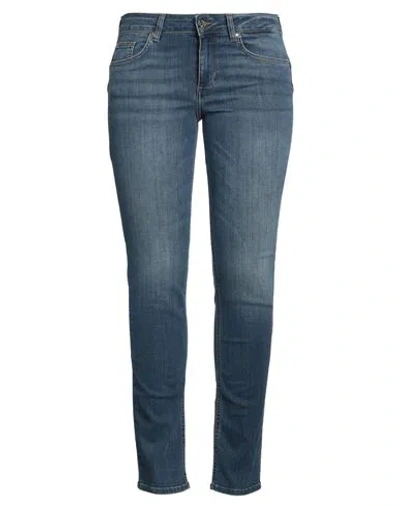 Liu •jo Woman Jeans Blue Size 32w-32l Cotton, Polyester, Elastane