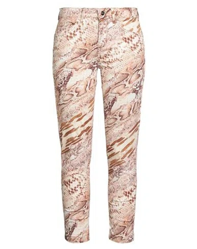 Liu •jo Woman Jeans Brown Size 28 Cotton, Elastane
