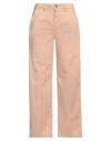 Liu •jo Woman Jeans Camel Size 30 Cotton, Polyester, Elastane In Nude