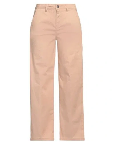 Liu •jo Woman Jeans Camel Size 30 Cotton, Polyester, Elastane In Nude