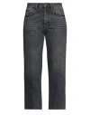 Liu •jo Woman Jeans Charcoal Size 27 Cotton In Grey