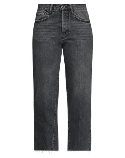 Liu •jo Woman Jeans Charcoal Size 27 Cotton In Grey