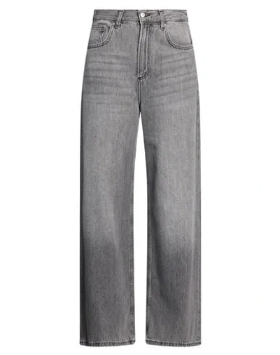 Liu •jo Woman Jeans Grey Size 26 Cotton In Gray