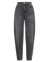 Liu •jo Woman Jeans Grey Size 28 Cotton In Gray