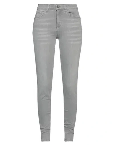 Liu •jo Woman Jeans Grey Size 28w-30l Cotton, Elastane
