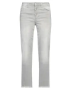 Liu •jo Woman Jeans Grey Size 30 Cotton, Elastane