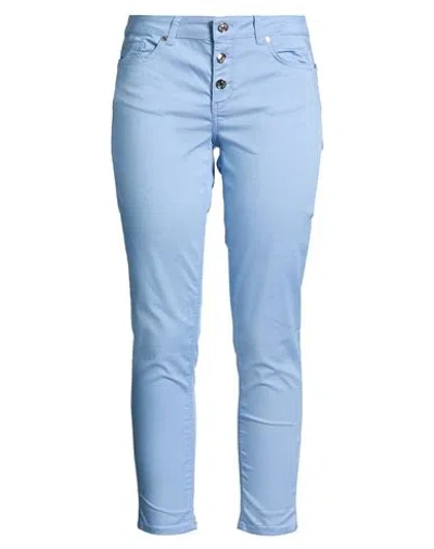 Liu •jo Woman Jeans Light Blue Size 32w-28l Cotton, Polyester, Elastane