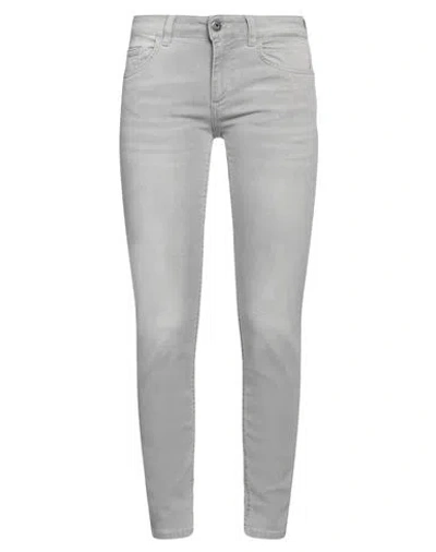 Liu •jo Woman Jeans Light Grey Size 29 Cotton, Elastane, Viscose
