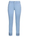 Liu •jo Woman Jeans Sky Blue Size 27w-28l Cotton, Elastane
