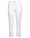 Liu •jo Woman Jeans White Size 24w-28l Cotton, Elastane