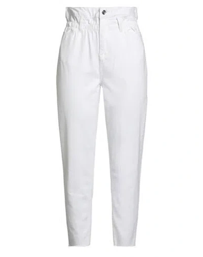 Liu •jo Woman Jeans White Size 26 Cotton