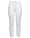 Liu •jo Woman Jeans White Size 26 Cotton, Elastane In White
