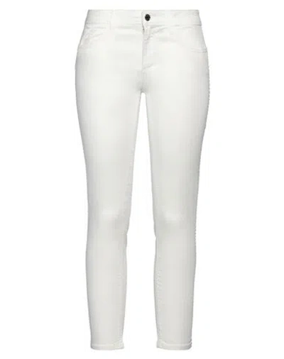 Liu •jo Woman Jeans White Size 28w-28l Cotton, Polyester, Elastane